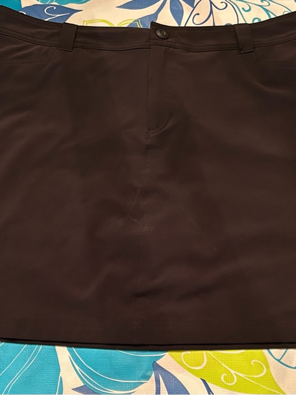 Eddie Bauer Black Skort 16 new without tags
